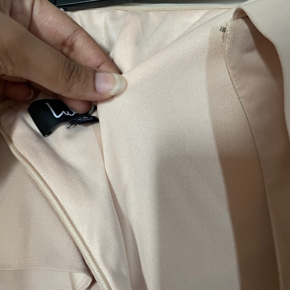 Lulu’s Lots of Love Strapless Midi Dress in Beige (XS) (BNWT) - Picture 14 of 16